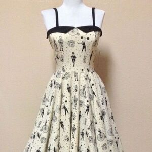 Rock Steady Strongman Swing Dress